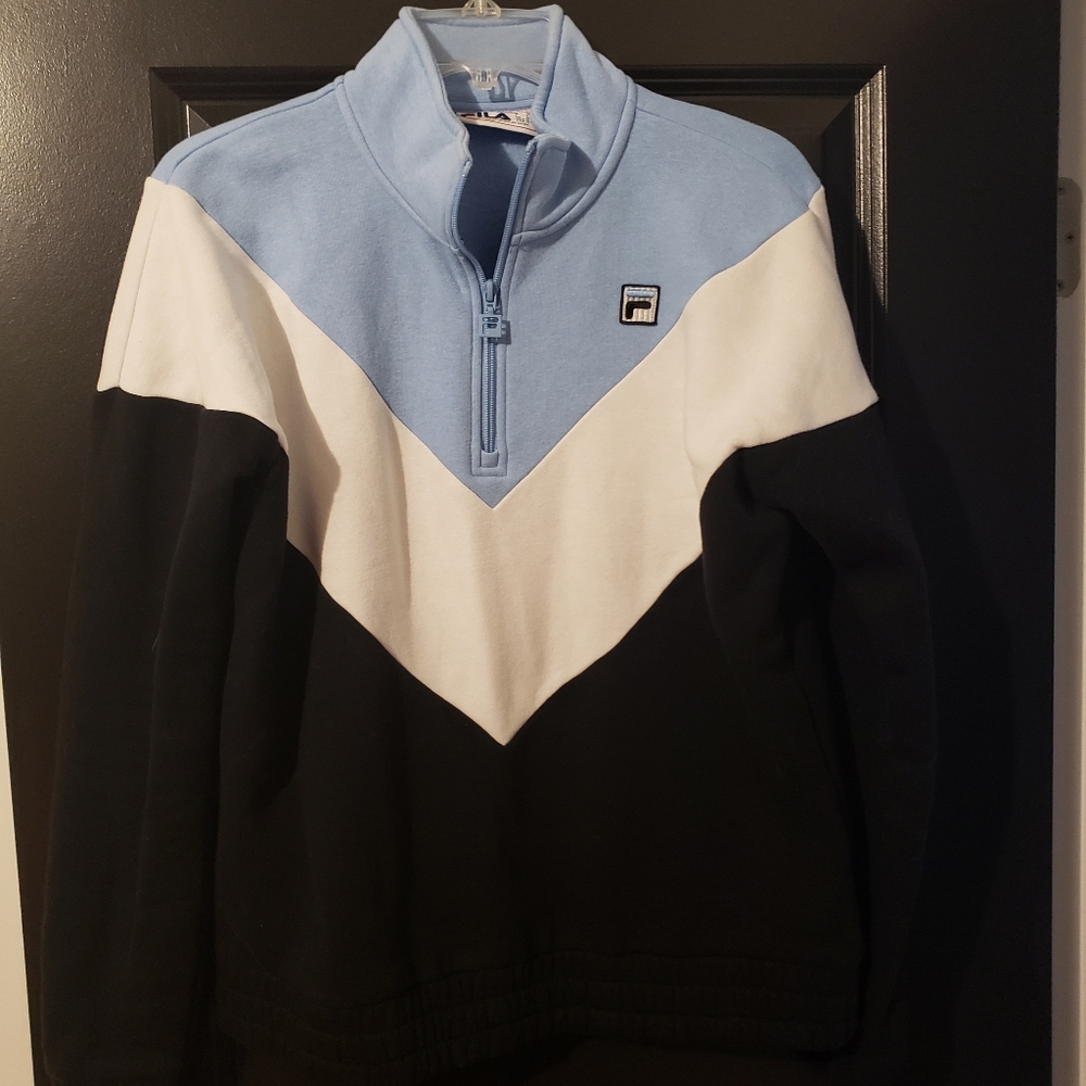Fila Half Zip Pullover Sweatshirt